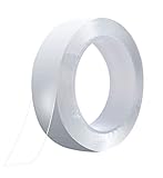 HappyHome マスキングテープ 防水 防カビ 透明 幅30mm 厚さ0.5mm 防油 汚れ防止 強力 キッチン バスルーム (長さ5m)