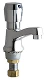 シカゴ洗面333-e2805 – 665pshab Single Supply Hot / Cold Water Basin蛇口W、クロム