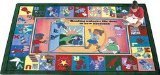 Joy Carpets Kid Essentials Language & Literacy Read and Rhyme Rug Multicolored 7'8 x 10'9 [並行輸入品]