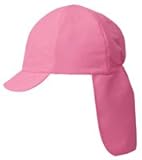 スクラムプラス（フラップ付き体操帽子　UV対策に・熱中症対策に たれ付き）ピンク フリーサイズ（57～60cm）/フットマーク株式会社