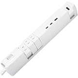 Fargo 電源タップ TAPKING T5 PD65W 回転式 AC差込口 6個口 USB TYPE-C TYPE-A ポート (ホワイト, PD65W)
