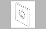 デルタrp53447交換3設定切替弁Escutcheon、 RP53447 1