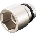 トネ(TONE) インパクト用ソケット 6角 4NV25 対辺寸法:25×差込角:12.7×全長:44mm 1個