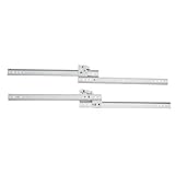 Amerock C320NBW Side Mount Drawer Slide, White, 20-Inch by Amerock