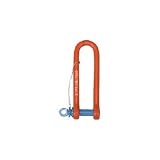 大洋製器工業:大洋 強力長シャックル(ランヤード捻じ込みタイプ) 4トン TSLSR-4 型式:TSLSR-4