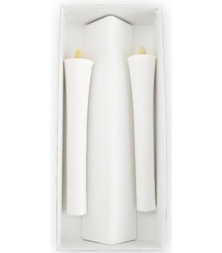 Amazon｜朱和蝋型 ローソク 40/2本 （40号2本） 赤い 蝋燭 16