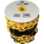 TRUSCO プラチェーン 6MMX50M 黄/黒 TPC6YB50