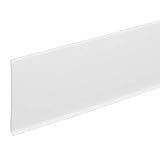 巾木 貼るだけ 幅木 ソフト巾木 1枚 ペタット シール Rあり 東リ Z3K ホワイト 白 幅909mm×高さ60mm 厚さ3mm