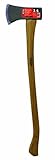Task Tools T72034 3-1/2-Pound Single-Bit Axe with Hickory Handle [並行輸入品]