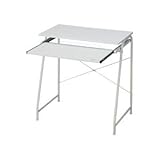 アイリスオーヤマ パソコンデスク W700×D430×H700mm ホワイト PDN-7038 1台