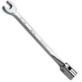 SK Hand Tool 88914 12-Point Flex Combination Wrench, 14mm, Full Polished Finish [並行輸入品]