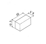 三協アルミ部品 その他 セッティングブロック：セッティングブロック(下かまち)[WD1190] [KC]ブラック