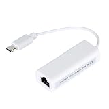USB C LAN アダプター 100Mbps高速 有線LAN変換アダプター10/100Mbps rj45 イーサネット LAN有線ネットワーク コンバータ for PC ノートパソコン タブレット USB-C LAN 有線LANアダプター