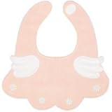 エンジェルデプト/Angel dept　ウィングビブ：ピンク【スタイ・よだれかけ】