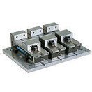 ナベヤ NBK ロックタイトCV精密マシンバイス 多連バイス LTCV100H-3