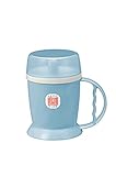 petit aide(プチエイド) 台和 HSN12 吸い口付きマグカップ 360ml 電子レンジ可 ブルー 3.3×8.9×2.6cm 1 個