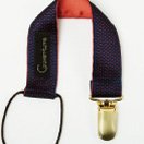 クウベルチュール bonbon ストラップホルダー ネイビー×オレンジ