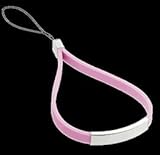 Visol VW605C Go Along Pink Rubber Cell Phone Strap