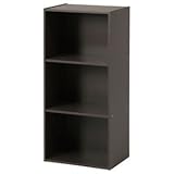 （まとめ） 不二貿易 カラーボックス 3段 W418×D290×H890mm ブラウン HP-943BR 1台 〔×3セット〕