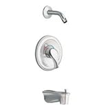 Moen tl172nh凡例タブとシャワートリムパッケージ – Lessシャワーヘッドとバルブ、 TL172NH