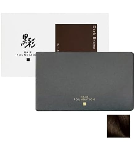 Amazon | アモロス 黒彩 ヘアファンデーション 栗 ケース付 13g
