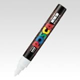 三菱鉛筆 ポスカ PC-5M 白 1 PC5M.1 3個セット