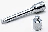 コーケン 1/2(12.7mm) SQ. アダプター 全長250mm 凸3/8(9.5mm) SQ. 4433A-250