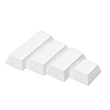 Mechkeeb XDA 凸面スペースバー オフホワイト ブラック 1.25u 2.25u 2.75u Wings SP64 SP84 アリス アリス ウィングス GK64x GK61x GK68x (ホワイト)