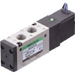 [1124919]ＣＫＤ　４Ｋシリーズパイロット式５ポート弁セレックスバルブ 4KA41010AC200V