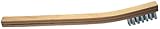 PFERD 85055 Maintenance Hardwood Block Welders Toothbrush, Stainless Steel Bristles, 0.006 Wire Size