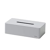 ideaco(イデアコ) ボックス 箱 ティッシュ 専用 ケース グレー box grande (ボックスグランデ)