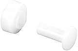 Prime-Line Products G 3016 Sliding Window Roller with Axle Pins, 7/16-Inch Flat Nylon,(Pack of 4) [並