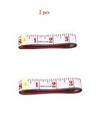 60 inch / Tape Measure for Sewing Tailor Craft Dressmaker Flexible Ruler (Red) 2 pcs