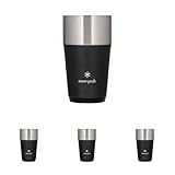 スノーピーク(snow peak) サーモタンブラー470 ブラックTW-470-BK (× 4)