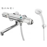 三栄水栓　SANEI　サーモシャワー混合栓(レイニー付)　ベンリー偏心管 SK18121CT3U-13 4602bs 【1点】