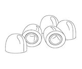 Ultra Hardware 87002 Door Stop Replacement Rubber Tip [並行輸入品]