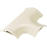 （まとめ買い）エレコム ELECOM 床用モール T型分岐 LD-GAT57A 75mm 〔×5セット〕