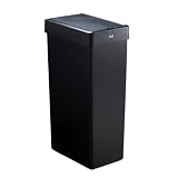 EKO ゴミ箱 自動開閉 エックスウイング ライト センサービン ブラック 30L ふた付き インナーボックス無し EK6277P-30L-BL
