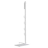 ダイソン 1.5kg スタンド dyson micro 1.5kg SV18FF Digital Slim 対応 スチール ダイソン掃除機スタンド 壁掛け収納(ホワイト)