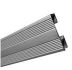 Systematic Art UMCT6001BK Click-Track Deco Wall-Mount, Black 72 in.