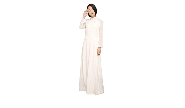 Amazon 民族衣装 アオザイ風ワンピース 白色 上下一体化したドレス エスニックファッション ベトナム服装 パーティードレス お呼ばれドレス M 着丈140 イブニングドレス 通販 Amazon 民族衣装 アオザイ風ワンピース 白色 上下一体化したドレス エスニックファッション ベトナム服装 パーティードレス お呼ばれドレス M 着丈140 イブニングドレス 通販
