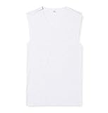 [グンゼ] インナーシャツ YG 清涼CUT OFFシリーズ Vネックスリーブレス YV1918 メンズ ホワイト 日本 M (日本サイズM相当)