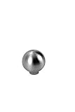 Don-Jo 58 Cast Aluminum Cabinet Knob Blackened Satin Nickel Plated 1-1/4 Diameter 1-9/32 Height (Pac