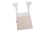 Clair de Lune Waffle Cot Pocket (Cream) by Clair de Lune