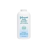 Johnson & Johnson Baby Powder, Pure Cornstarch 650 ml (Pack of 6) (並行輸入品)