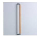 ★[YHB401A #MLW] TOTO　天然木手すり　61シリーズ　手すり　ブラケット一体タイプ　木部長さ417mm