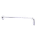 Dyconn Faucet WSA0416-CHR Right Angled Shower Arm with Flange, 16, Polished Chrome by Dyconn Faucet