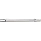 水戸工機:ミトロイ T型ホローレンチ 差替式 ビット6X100L THC-6-100 型式:THC-6-100