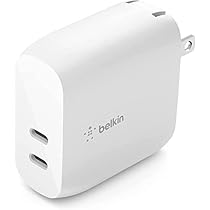 Amazon.co.jp: Belkin USB充電器 40W iPhone17,16～12 デュアルUSB-C