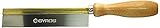 Gyros 83-16008 Brass Back Razor Saw with Wood Handle; Top Rated Straight Steel Blade for Fine Cuts; 